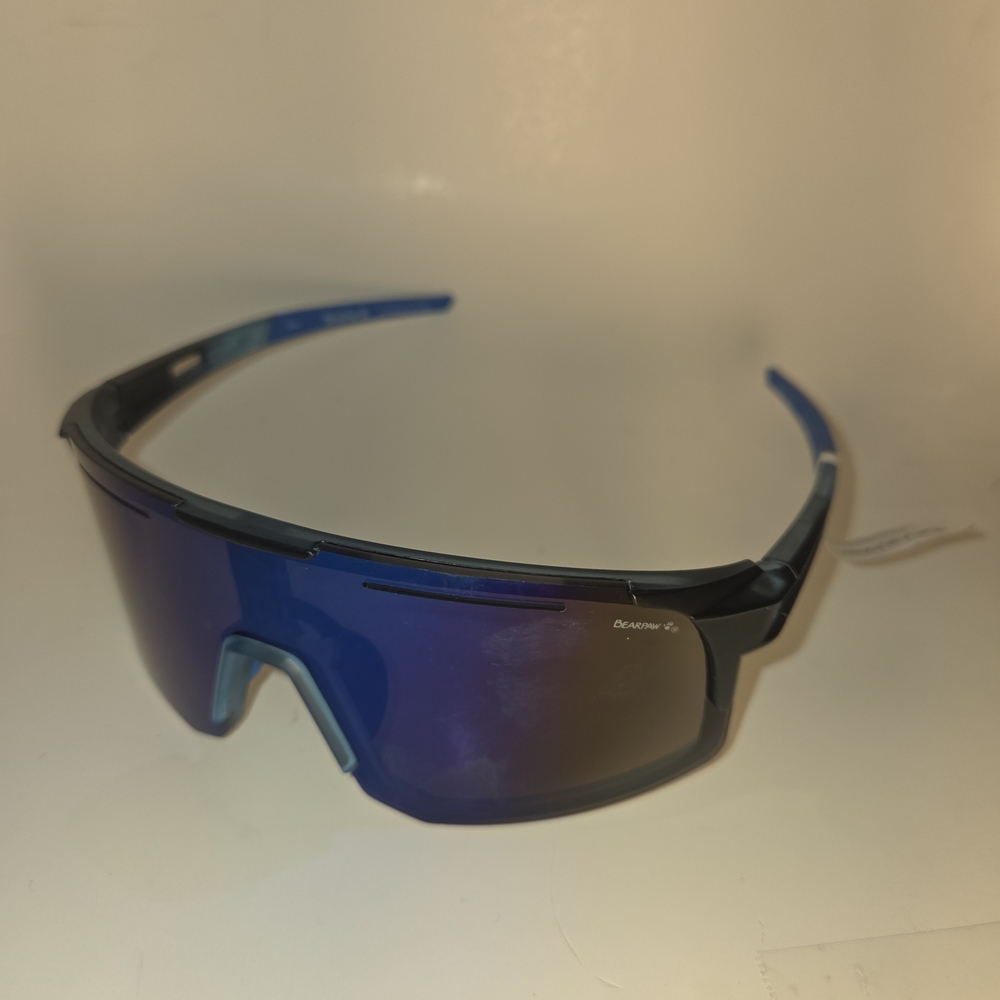BearPaw Blue Mirrored Shield Sunglasses